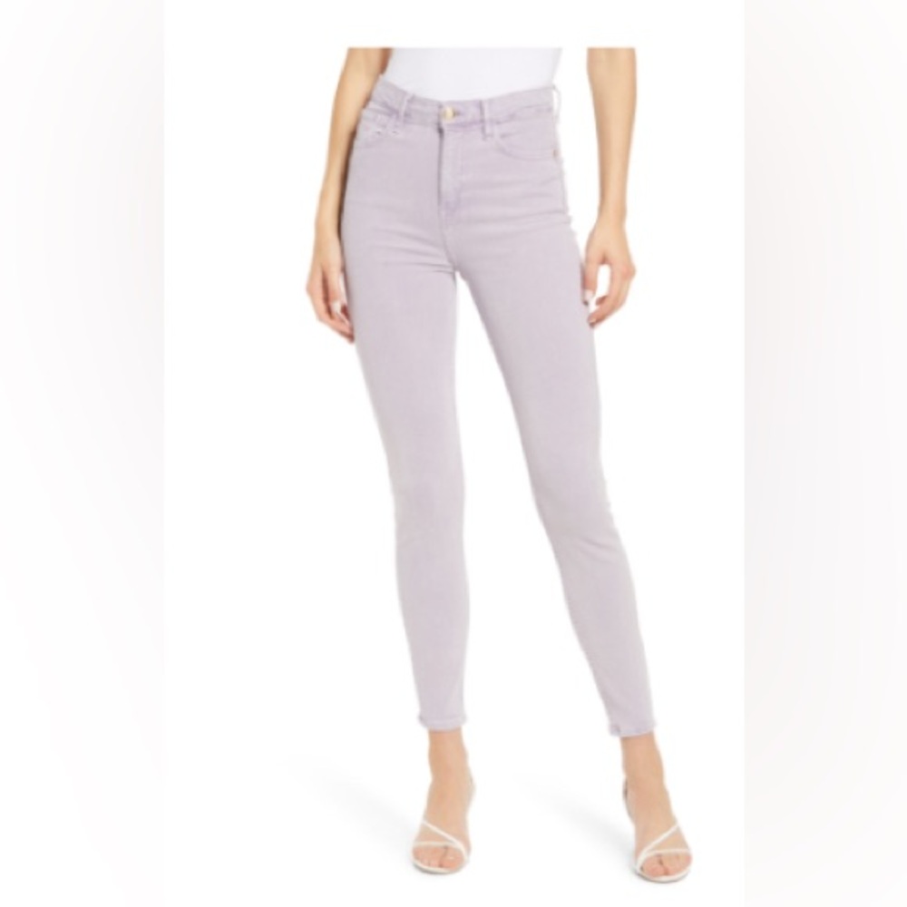 NWT! River Island High Waist Ankle Skinny Light Purple Jeans Size 6US (10UK)